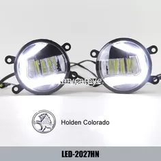 China Holden Colorado car fog light installation upgrade DRL LED daytime lights supplier