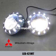 China Mitsubishi Attrage car front fog lamp assembly LED daytime running lights DRL supplier