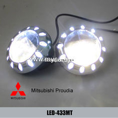 China Mitsubishi Proudia car front fog lamp assembly daytime running lights LED DRL supplier