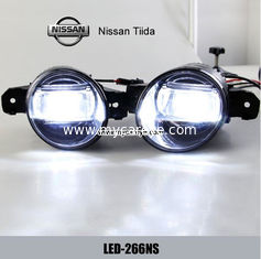 China Nissan Tiida car front fog lamp assembly LED daytime running lights drl supplier