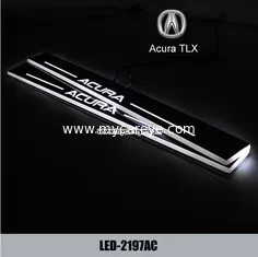 China LED door scuff plate lights for Acura TLX door sill plate light sale supplier