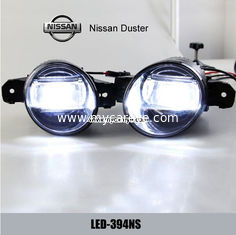 China Nissan Duster car front fog led lights car parts daytime running DRL supplier