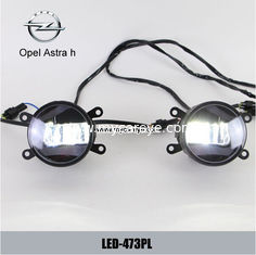 China Opel Astra h car front fog light LED DRL daytime running lights daylight supplier