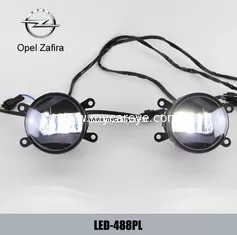 China Opel Zafira car front fog light LED daytime driving lights DRL suppliers supplier