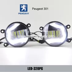 China Peugeot 301 front fog lamp LED steering daytime running lights projector supplier