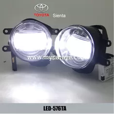 China TOYOTA Sienta High Power LED DRL Bumper Bar Driving Fog Lights Foglight supplier