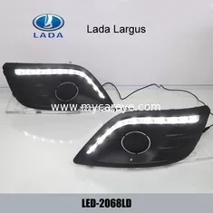 China Lada Largus DRL LED Daytime Running Lights Car driving light aftermarket supplier