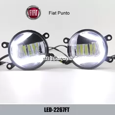 China Fiat Punto car front fog led lights wholesale DRL driving daylight supplier
