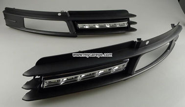 Bright White LED DRL Daytime Fog Light Run signal lamp For Audi A6 A6L supplier