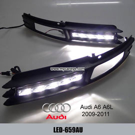 Bright White LED DRL Daytime Fog Light Run signal lamp For Audi A6 A6L supplier