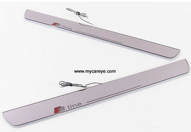 Audi A4L B9 wholesale market car door sill plate safety led lights pedal supplier