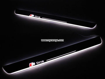 Audi A4L B9 wholesale market car door sill plate safety led lights pedal supplier