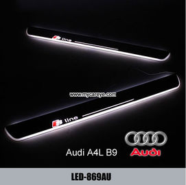 Audi A4L B9 wholesale market car door sill plate safety led lights pedal supplier