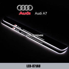 Audi A7 dynamic moving LED lights Door sill Plate threthold Trim Panel supplier