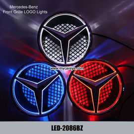 Mercedes-Benz E300 E350 E400 E500 Front Grille logo LED Light Original Badge decal supplier