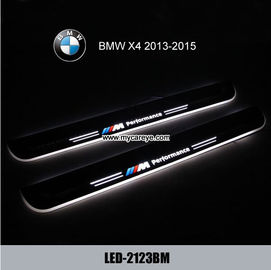 BMW X4 auto parts retrofit LED moving lights for car door scuff supplier