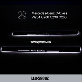 Mercedes-Benz C-Class W204 C200 C230 C260 Led Moving Door sill Scuff Lights supplier