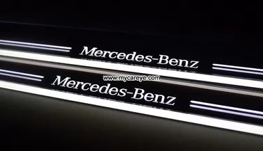 Mercedes-Benz W212 E200 E260 E300L custom car door Welcome Pedal LED Light supplier