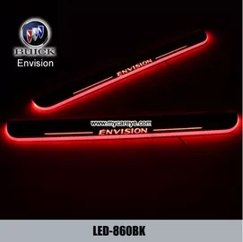 Buick Envision LED door sill plate light moving door scuff Pedal lights supplier