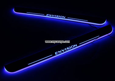 Buick Envision LED door sill plate light moving door scuff Pedal lights supplier