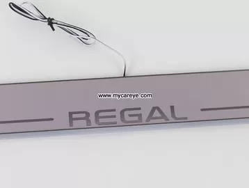 Buick Regal auto door safety lights led moving specail scuff light for car supplier