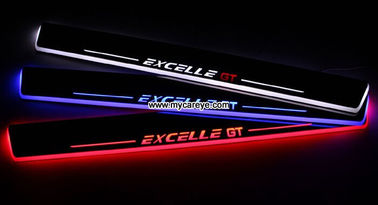 Buick Excelle GT LED Lights car pedal side step sill door moving scuff plate supplier