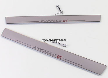 Buick Excelle GT LED Lights car pedal side step sill door moving scuff plate supplier