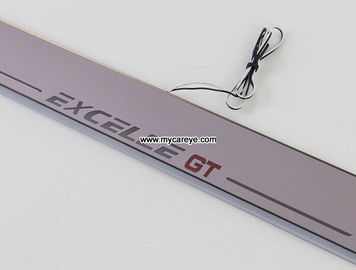 Buick Excelle GT LED Lights car pedal side step sill door moving scuff plate supplier