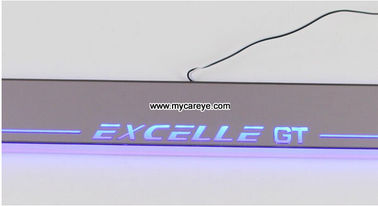 Buick Excelle GT LED Lights car pedal side step sill door moving scuff plate supplier