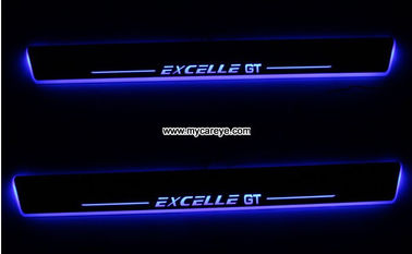 Buick Excelle GT LED Lights car pedal side step sill door moving scuff plate supplier