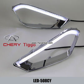 Chery Tiggo 2014 DRL LED Daytime driving Lights turn signal steering supplier