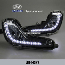 Hyundai Accent DRL LED Daytime driving Lights Car daylight for sale supplier