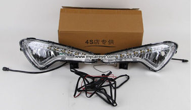 Hyundai Verna 2014 DRL LED Daytime driving Lights daylight for car supplier