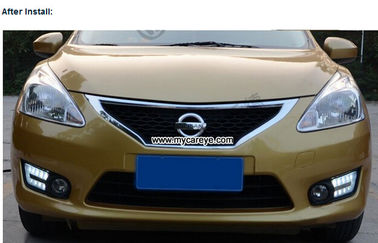 Nissan Tiida DRL LED Daytime Running Light Car driving work day lights supplier