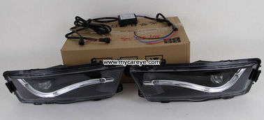 Skoda Rapid DRL LED light guide Daytime driving Lights foglight daylight supplier