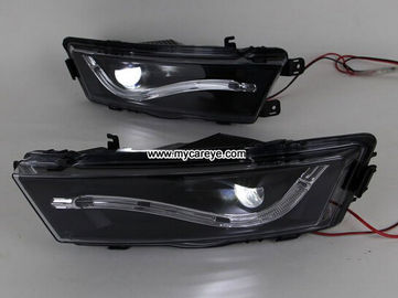 Skoda Rapid DRL LED light guide Daytime driving Lights foglight daylight supplier