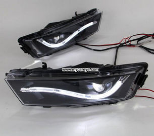 Skoda Rapid DRL LED light guide Daytime driving Lights foglight daylight supplier