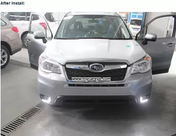 Subaru Forester DRL LED Daytime driving Lights Car exterior light retrofit supplier