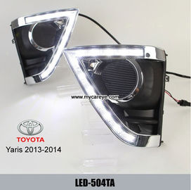 TOYOTA Yaris 13-14 DRL LED Daytime Running Lights car exterior light supplier