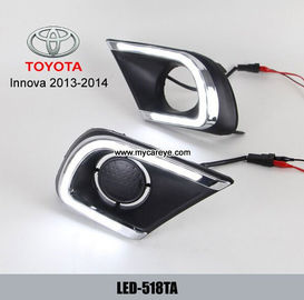 TOYOTA Innova DRL LED Daytime driving Lights guide Car daylight upgrade supplier