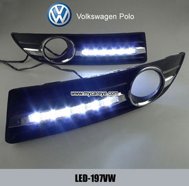 Volkswagen VW Polo DRL LED Daytime driving Lights Car front daylight supplier