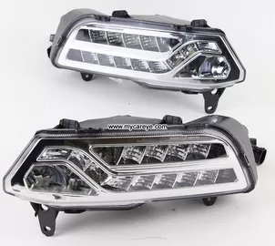 Volkswagen VW Polo DRL LED Daytime Running Lights turn light steering supplier