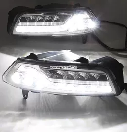 Volkswagen VW Polo DRL LED Daytime Running Lights turn light steering supplier