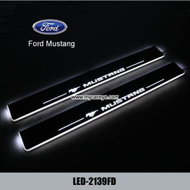 Ford Mustang car moving door floor lights LED door scuff plate light supplier