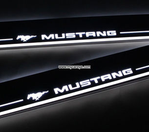 Ford Mustang car moving door floor lights LED door scuff plate light supplier