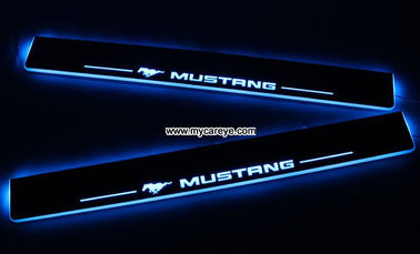 Ford Mustang car moving door floor lights LED door scuff plate light supplier