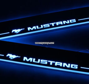 Ford Mustang car moving door floor lights LED door scuff plate light supplier