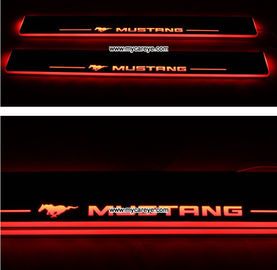 Ford Mustang car moving door floor lights LED door scuff plate light supplier