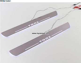 Holden Trax Car accessory stainless steel scuff plate door sill plate lights LED supplier