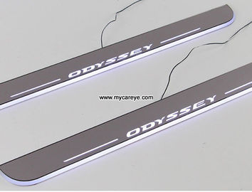 Honda Odyssey LED lights Moving Door Scuff car Sill Plate Side Step Pedal supplier